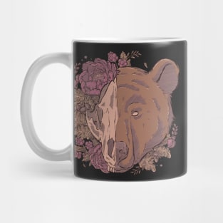 Autumn Bear Skull Mug